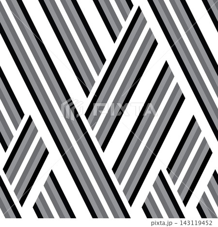 Seamless pattern with black and gray bands Seamless pattern with black and gray bands 143119452