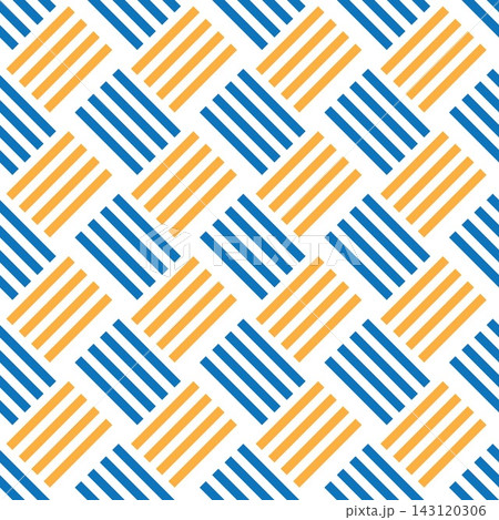 Seamless pattern with orange and blue stripes (6) 143120306
