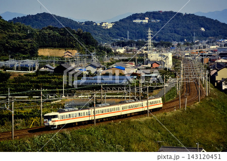 1994年 東海道線を走る117系快速電車4両 1994年 東海道線を走る117系快速電車4両 143120451