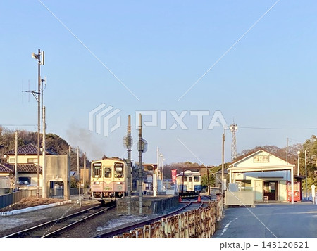 茨城県ひたちなか市　ひたちなか海浜鉄道阿字ヶ浦駅の風景 143120621