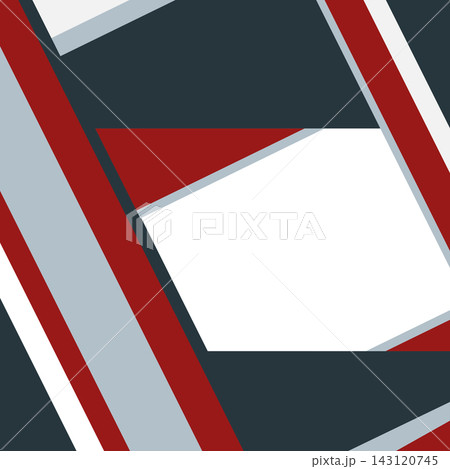Squares and Geometric Shapes Pattern 143120745