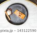 Apple strudel with vanilla ice cream and chocolate shavings in Tienen 143122590