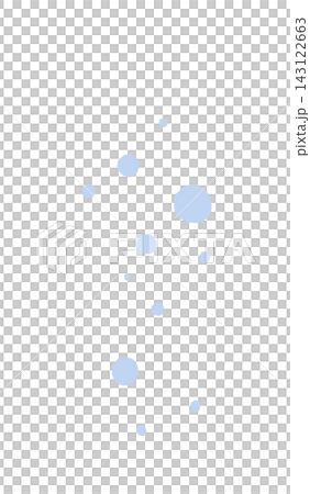 Blue polka dot illustration Blue polka dot illustration 143122663