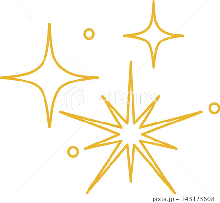 Golden line sparkle stars set starburst shine bright light ray burst element sticker print visual graphic clipart artwork design icon element illustration Golden line sparkle stars set starburst shine bright light ray burst element sticker print visual graphic clipart artwork design icon element illustration 143123608