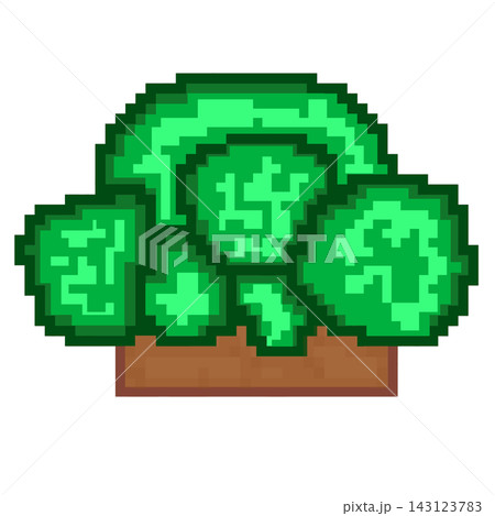 Pixel art broccoli plant in pot green vegetable gardening retro game element sticker print visual graphic clipart artwork design icon element illustration Pixel art broccoli plant in pot green vegetable gardening retro game element sticker print visual graphic clipart artwork design icon element illustration 143123783