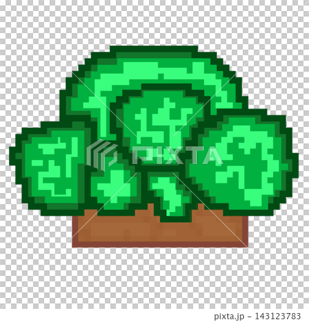 Pixel art broccoli plant in pot green vegetable gardening retro game element sticker print visual graphic clipart artwork design icon element illustration Pixel art broccoli plant in pot green vegetable gardening retro game element sticker print visual graphic clipart artwork design icon element illustration 143123783