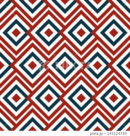 Seamless pattern with red and green squares (2) 143124730