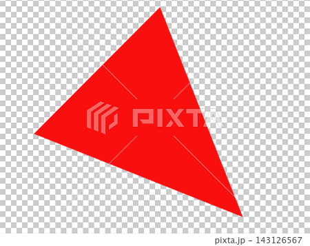 Red triangle illustration Red triangle illustration 143126567