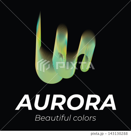 Aurora logo design illustrations 143130288