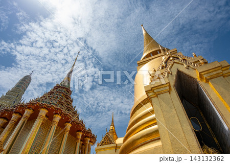 ワット・プラケオ(エメラルド寺院) タイ王国バンコク ワット・プラケオ(エメラルド寺院) タイ王国バンコク 143132362