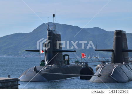 広島県呉市　アレイからすこじま　潜水艦 143132563