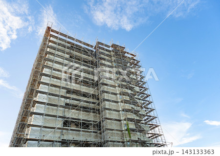 マンション建設現場 143133363