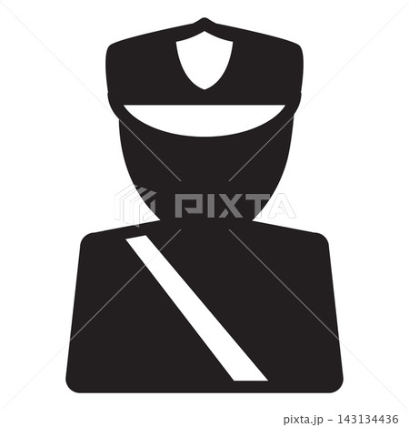 Policeman icon 143134436