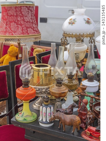 Vintage Oil Lamps 143135485