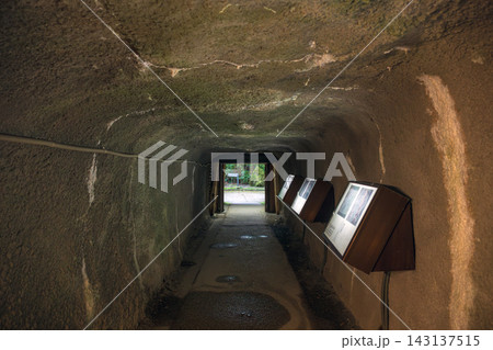 島根 石見銀山遺跡 坑道内部 143137515