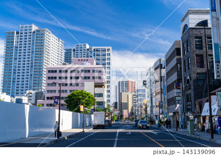 大宮駅前に広がる住宅街の風景 大宮駅前に広がる住宅街の風景 143139096