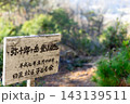 弥十郎ヶ岳の登山道にある古い木製看板※作品コメント欄に撮影位置 143139511