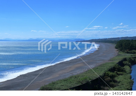 琴ヶ浜と太平洋 高知県赤野休憩所より 琴ヶ浜と太平洋 高知県赤野休憩所より 143142647