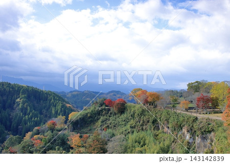 秋の岡城跡 秋の岡城跡 143142839
