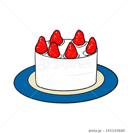 ホールケーキのイラスト ホールケーキのイラスト 143143680