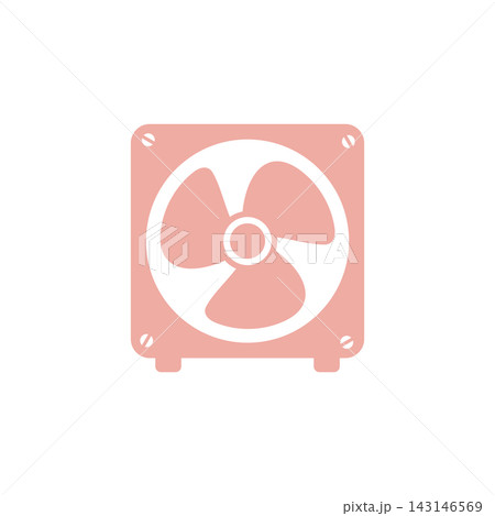 Fan Icon Vector Template Illustration Design Fan Icon Vector Template Illustration Design 143146569