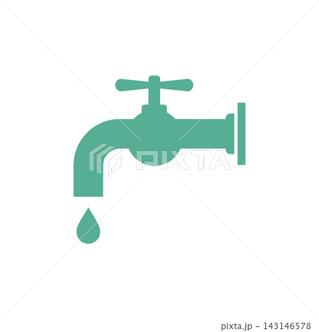 Faucet Icon Vector Template Illustration Design Faucet Icon Vector Template Illustration Design 143146578