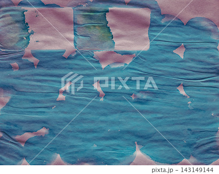 Distressed Blue and Dusty Pink Abstract Texture Background with Subtle Folded Relief Distressed Blue and Dusty Pink Abstract Texture Background with Subtle Folded Relief 143149144