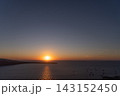 サントリーニ島　夕日 143152450