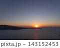 サントリーニ島　夕日 143152453