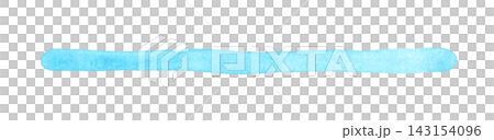 Light blue borders, decorative borders, and underlines - hand-drawn watercolor illustration material Light blue borders, decorative borders, and underlines - hand-drawn watercolor illustration material 143154096