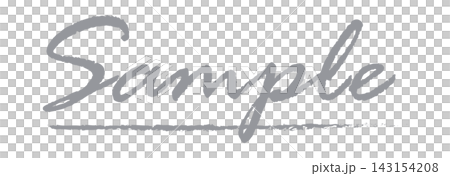 A logo with the word "SAMPLE" written in a handwritten-style cursive font and an underlined design. A logo with the word "SAMPLE" written in a handwritten-style cursive font and an underlined design. 143154208