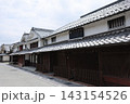 丹波篠山の古い街並み 143154526