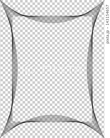 Rectangle frame emblem dynamic line blending. Technology creative Rectangle frame emblem dynamic line blending. Technology creative 143154657