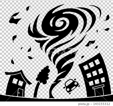 Tornado icon Tornado icon 143155312