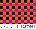 四角　オレンジ×黒×紫の背景素材 143157669