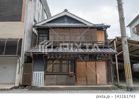 日本の兵庫県相生市の古く懐かしくも美しい町の風景 143161743