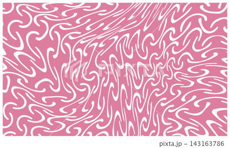 Abstract white rounded shape on pink background. Abstract white rounded shape on pink background. 143163786