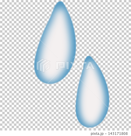 Two blue water drops liquid purity moisture droplet element sticker print visual graphic clipart artwork design icon illustration Two blue water drops liquid purity moisture droplet element sticker print visual graphic clipart artwork design icon illustration 143171808