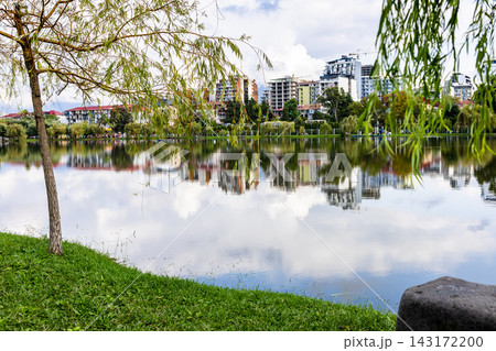 lake Nurigeli shore in Batumi Central Park 143172200
