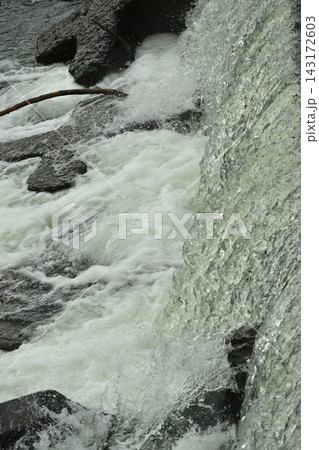 河川の氾濫・増水 溢水 越水 A river overflows 河川の氾濫・増水 溢水 越水 A river overflows 143172603