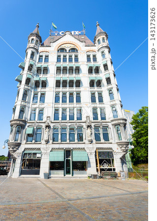 Witte Huis art nouveau building in Rotterdam, Netherlands 143173626