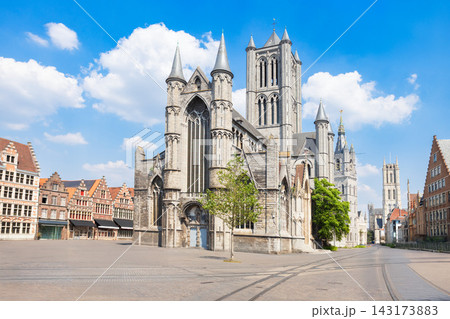 Saint Nicholas Church or Sint Niklaaskerk in Ghent, Belgium Saint Nicholas Church or Sint Niklaaskerk in Ghent, Belgium 143173883