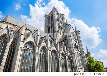 Saint Nicholas Church or Sint Niklaaskerk in Ghent, Belgium 143173884