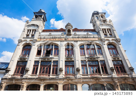 De Vooruit Arts Centre or VIERNULVIER building in Ghent, Belgium 143173893