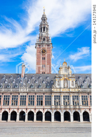 Mgr. Ladeuze Square in Leuven city centre, Belgium Mgr. Ladeuze Square in Leuven city centre, Belgium 143173948