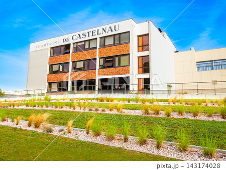 Champagne de Castelnau winery house in Reims, France Champagne de Castelnau winery house in Reims, France 143174028