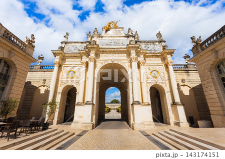 Arc Here triumphal gate at Place Stanislas in Nancy city, France Arc Here triumphal gate at Place Stanislas in Nancy city, France 143174151