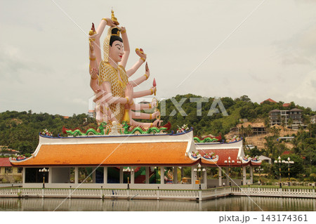 Temple in Koh Samui, Thailand Temple in Koh Samui, Thailand 143174361