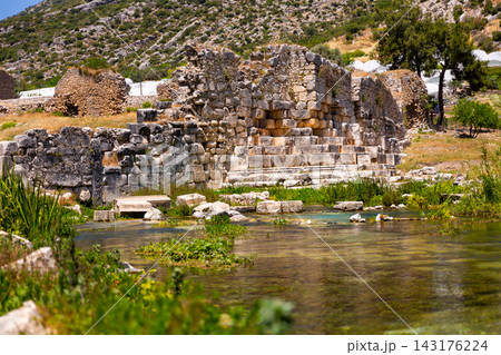 Ruins of Ptolemaion of Limyra, Antalya Province, Turkey Ruins of Ptolemaion of Limyra, Antalya Province, Turkey 143176224
