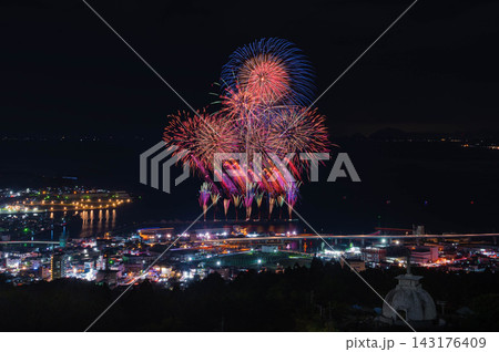 天草ほんどハイヤ祭り花火大会 143176409